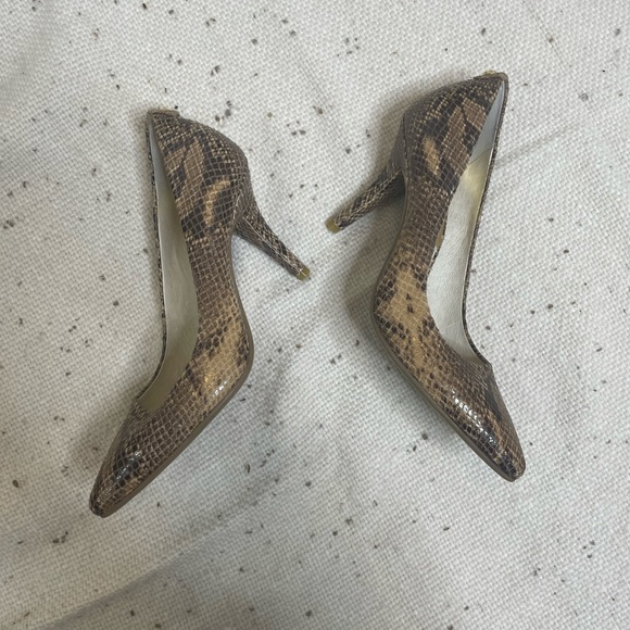 Michael Kors Snakeskin Heels - Picture 9 of 12